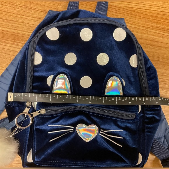 NWOT-BlueVelvet~Cat😽Backpack - Picture 7 of 10